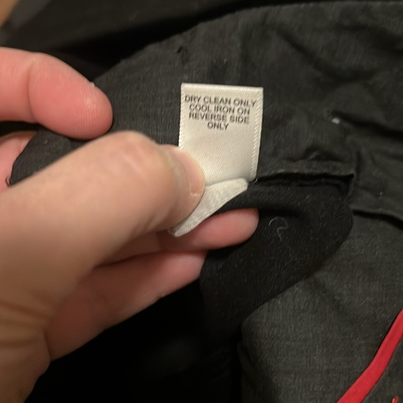 BANANA REPUBLIC Sloan Fit Black Pants Stretch Flat Front Zip Fly Classic 0‎ - Picture 6 of 6